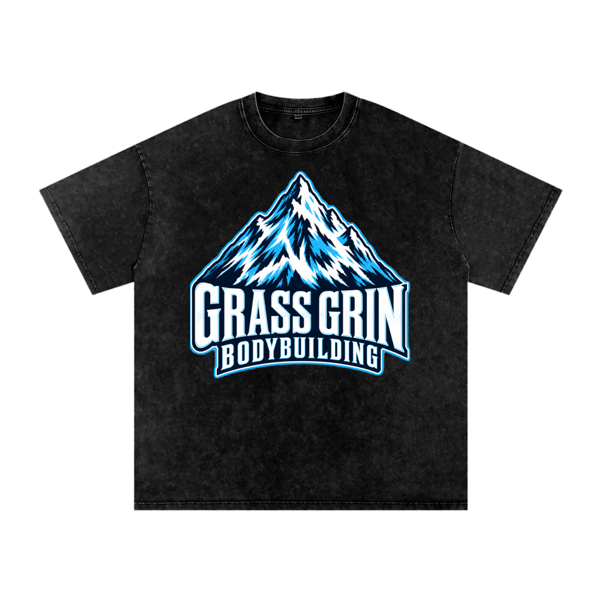 PARAMOUNT LIFT-Snow Washed Oversized Cotton T-Shirt
