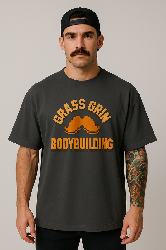 oversized Protein Pixels faded heavy T