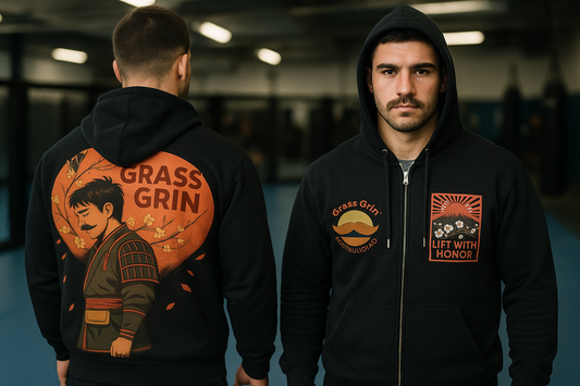 Zip Up hoodie-LIFT WITH HONOR