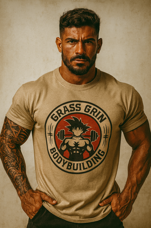 Oversized anime bodybuilder