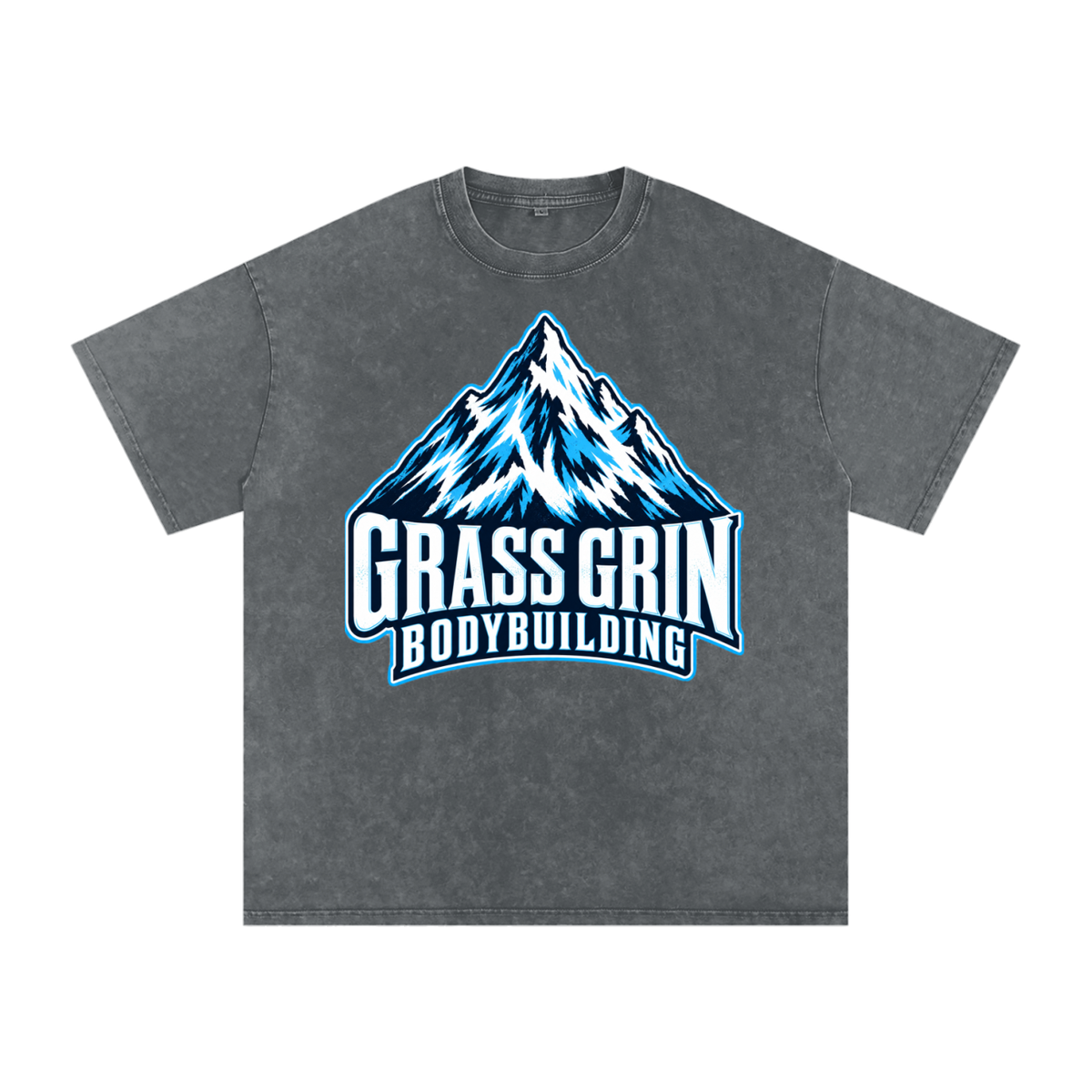 PARAMOUNT LIFT-Snow Washed Oversized Cotton T-Shirt